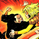 Black Adam punches a hole right through Terra in World War 3 #3.